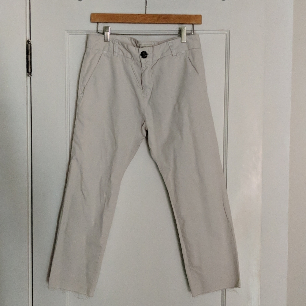 Current/Elliot The Captain Trouser in Khaki, sz 25